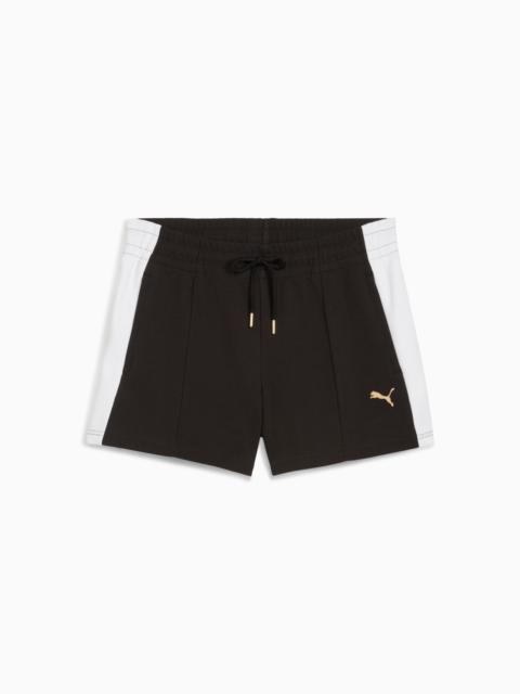 PUMA T7 Pintuck 4" Shorts Women