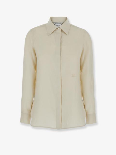 Max Mara Max Mara Vissuto Linen Shirt Beige Women