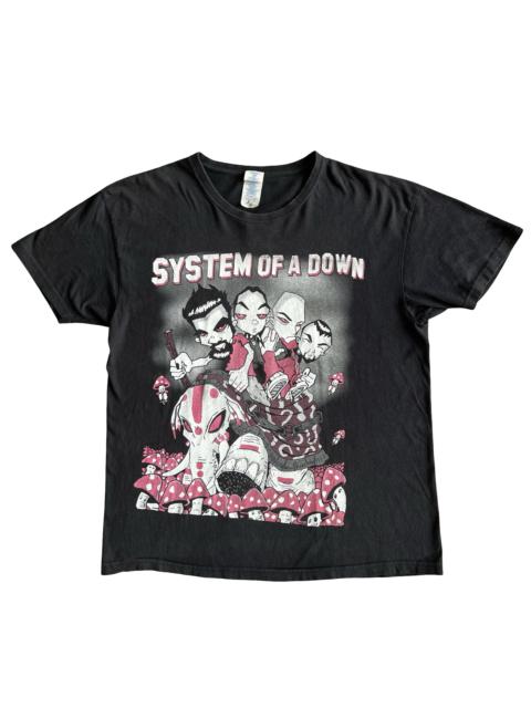 Final Blow - Vintage Y2K System Of A Down Anime Elephant T-Shirt SZ L