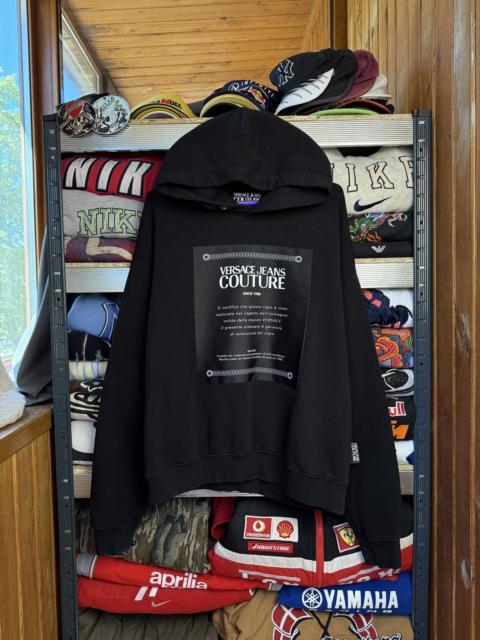 VERSACE Versace Jeans Couture hoodie black luxury