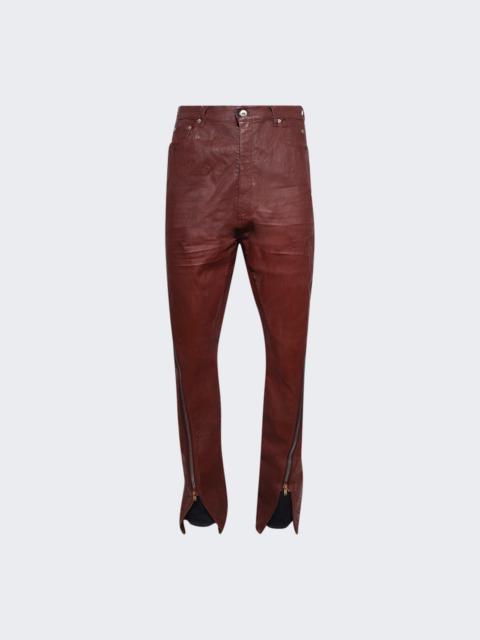 Rick Owens DRKSHDW Bolan Banana Denim Pants Scab Wax