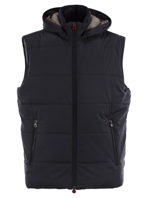 Other Designers KITON - Kiton Men Hooded Sleeveless Jacket
