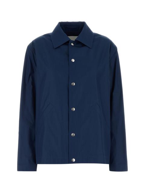 Jil Sander Blue taffeta jacket