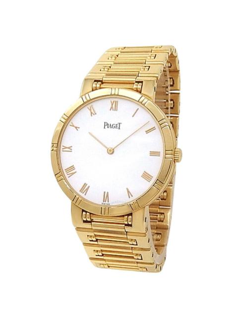Pre-owned Piaget Dancer Hand Wind White Dial Ladies Watch 94023 NK81