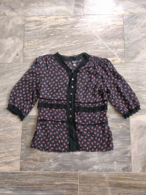 Dolce & Gabbana D & G Floral Blouse Top