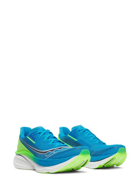 Saucony Saucony Endorphin Azura Running Shoe in Cobalt/Slime at Nordstrom