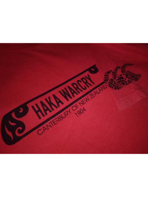 Other Designers Vintage Canterbury Haka Warcry tshirt