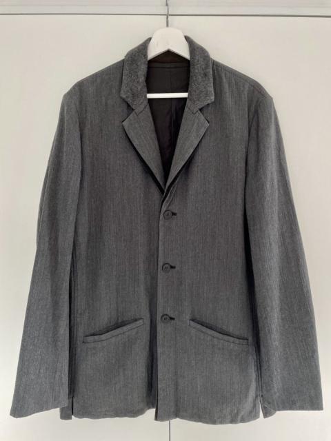 Other Designers Artisanal Volga Volga Layered Wool/Alpaca Winter Long Jacket