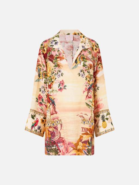 CAMILLA LONG SLEEVE TUNIC DRESS