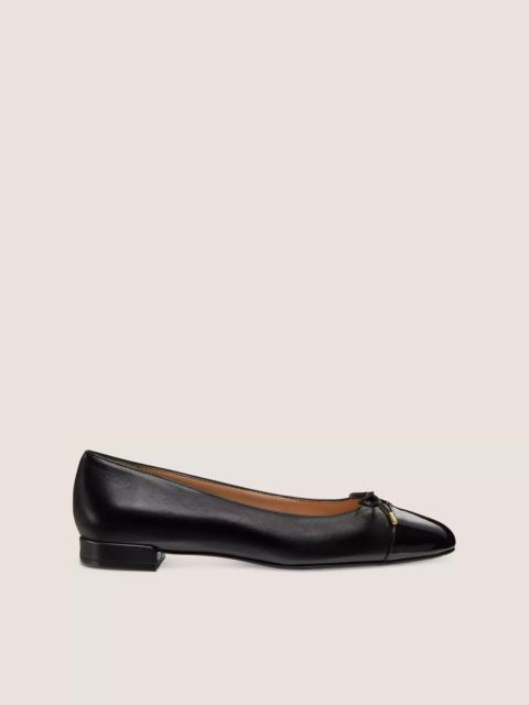 Stuart Weitzman SLEEK BOW SLINGBACK FLAT