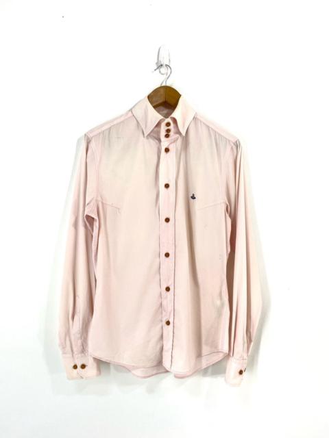 Vivienne Westwood Vivienne Westwood Man Button Up Shirt Multicolor Small Logo