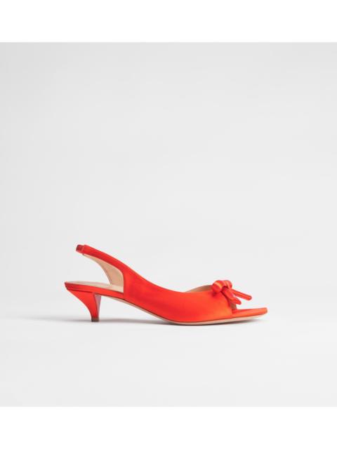 Dior Dior "dior Bow 40mm" Slingback Sandals