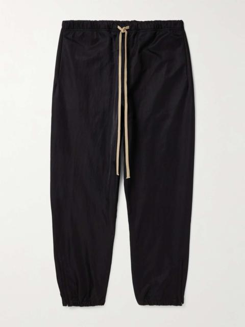 Tapered Logo-Appliquéd Recycled-Shell Track Pants