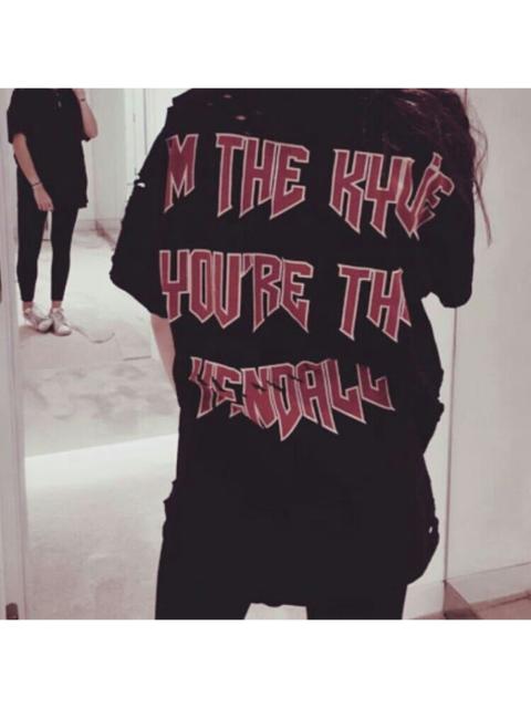 Other Designers Distressed Kendall And Kylie Iconic Streetwear TShirt