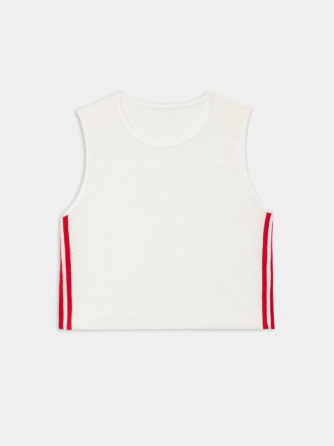 SPLITS59 Logan Mesh Tank With Stripe
