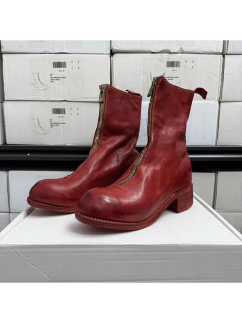 Guidi Guidi PL2 Red Front Zip Boots