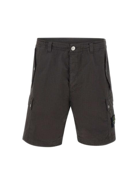 Stone Island ripstop cargo shorts