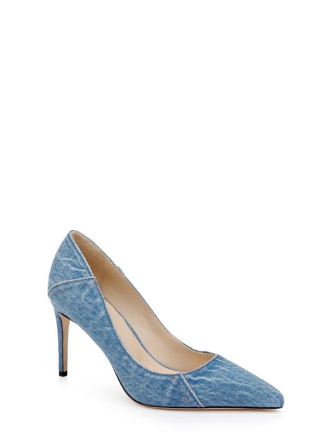 L'AGENCE L'AGENCE Maelle Pointed Toe Pump in Light Denim at Nordstrom