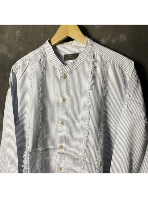 Other Designers Vintage - kaka by kazutaka kato changi collar shirt japan designer