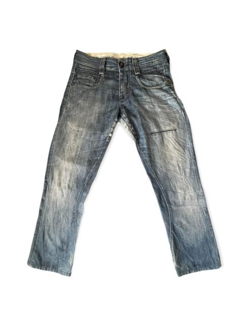 Other Designers G-Star Raw G3301 Denim Jeans Distressed Punk Pant Adjustable