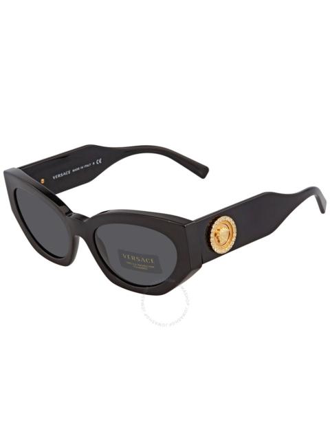 VERSACE Versace Grey Cat Eye Ladies Sunglasses VE4376B GB1/87 54