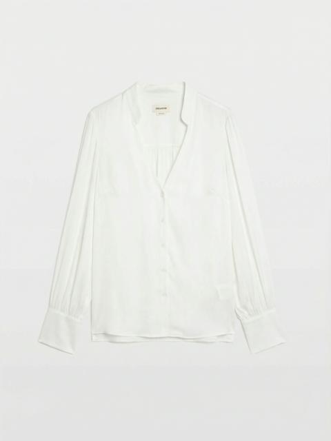 Zadig & Voltaire Tinous Satin Shirt