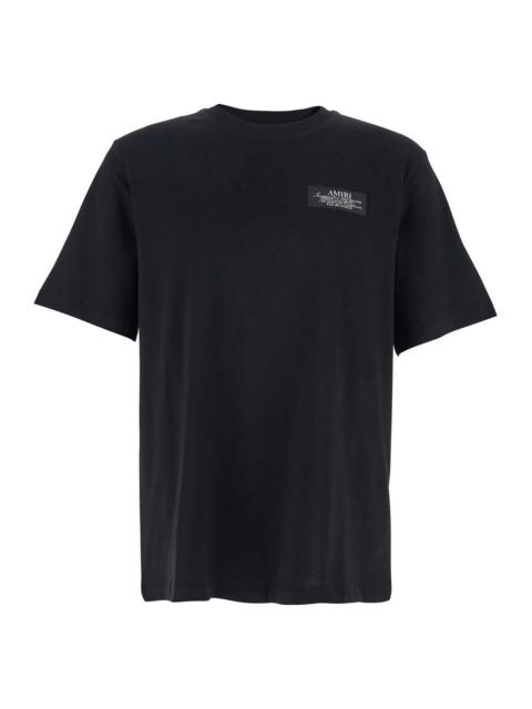 AMIRI Amiri Men Black T-Shirt With Spirit Print On The Front In Cotton Men