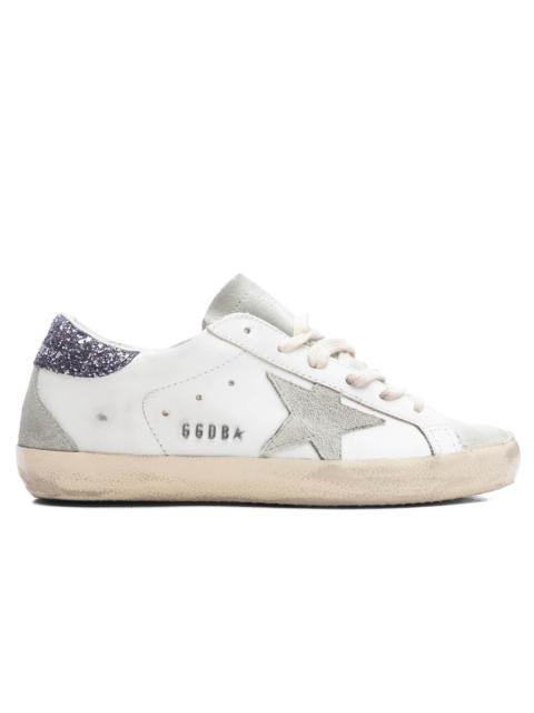 Golden Goose SUPER-STAR - WHITE/ICE/DARK GREY
