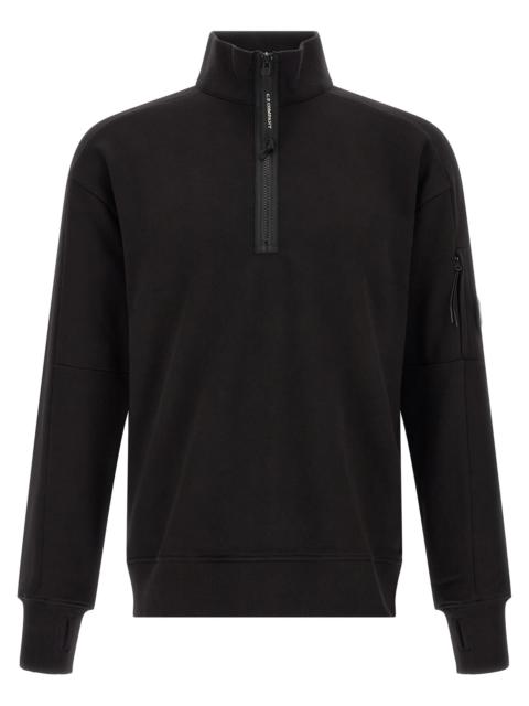C.P. Company C.P. Company Men 'Diagonal Raised Fleece ' Sweatshirt And Lens Detail