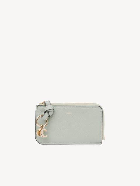 Chloé ALPHABET WALLET IN GRAINED LEATHER