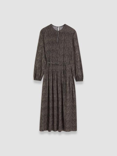 JOSEPH Sibelle Crepe de Chine Print Silk Dress