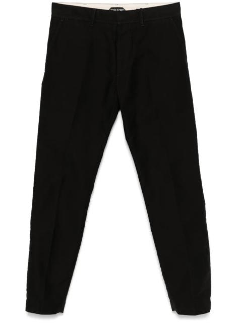 Tom Ford Men Cotton Satin Chino Trousers