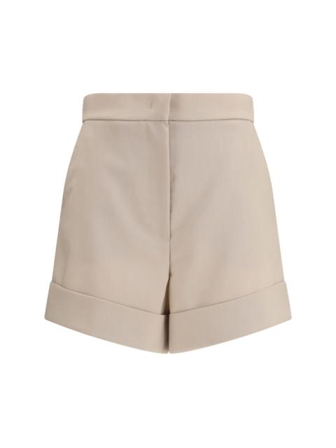 Max Mara Max Mara Mohair And Silk Canvas Shorts