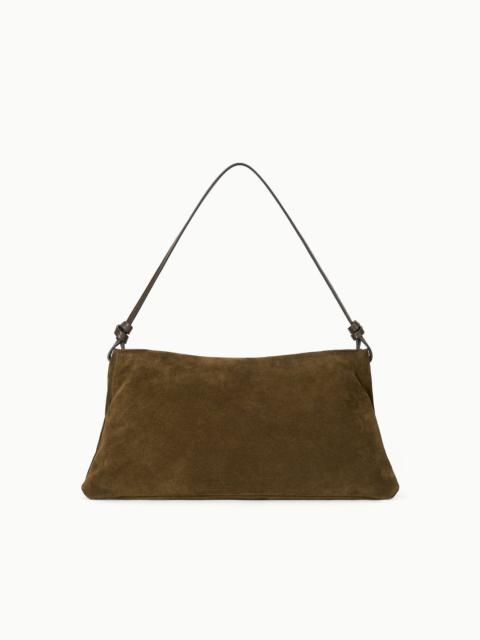 STAUD STAUD WALLY SHOULDER BAG TRUFFLE SUEDE