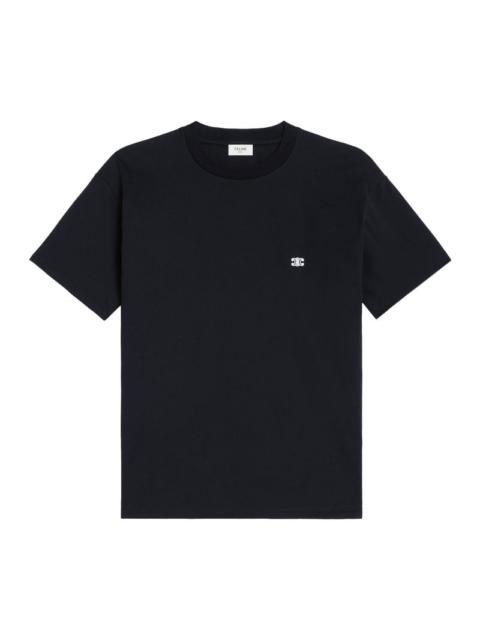 CELINE Celine Men Loose Triomphe Cotton Jersey T-Shirt