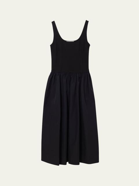 Dunst Jersey Mixed Midi Dress