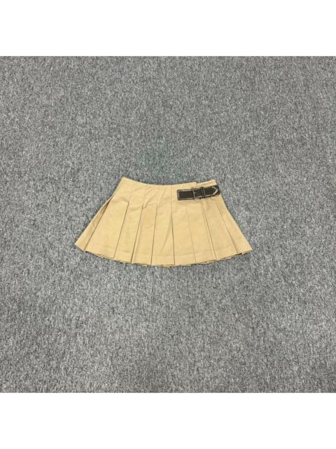 Prada Prada Belted pleated skirt