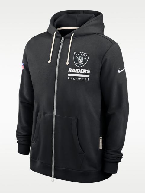 Nike Las Vegas Raiders Utility Player Sideline Men's Nike Dri-FIT NFL Full-Zip Hoodie