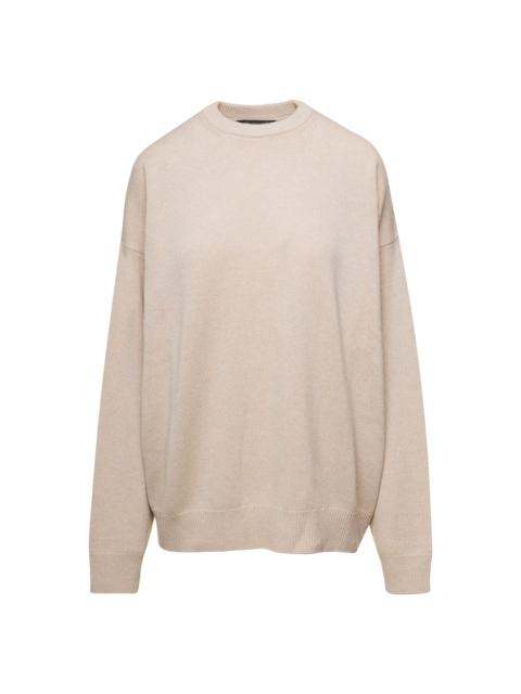 BALENCIAGA Rib Trim Plain Sweater