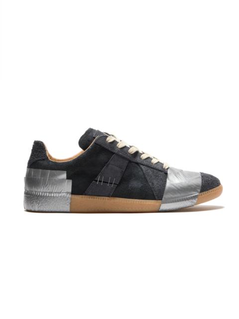 Maison Margiela Margiela Taped Replica Low Top Sneaker Black/Silver