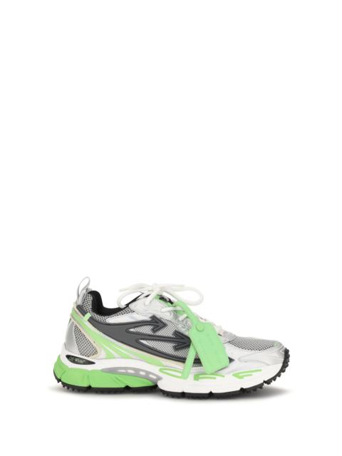 Off-White Off-white Be Right Back Sneakers Grey/Neon Green