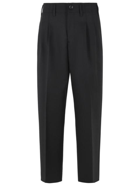 AMI Paris AMI Paris ZUIT Black Virgin Wool Men Trousers