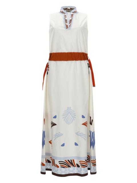 Herno Herno Women Abito Midi Con Stampa
