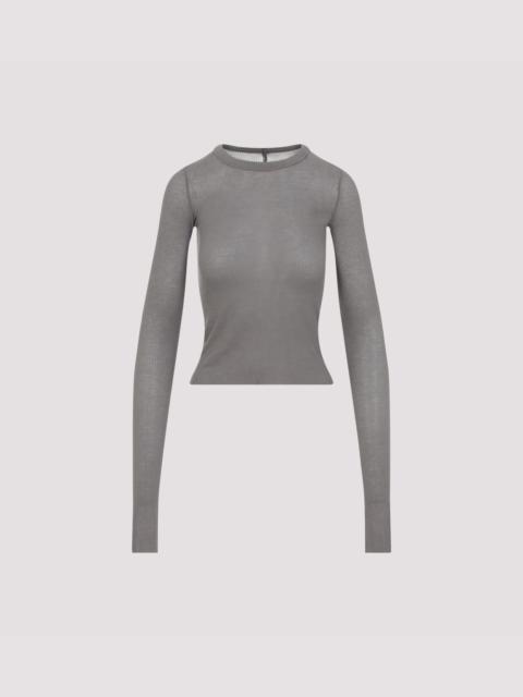 Rick Owens Rick Owens Cropped Rib LS T-shirt