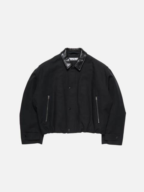 Acne Studios Twill bomber jacket - Black