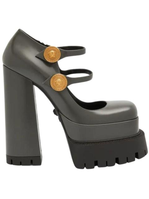 VERSACE Medusa Aevitas Platform Mary Janes Pump