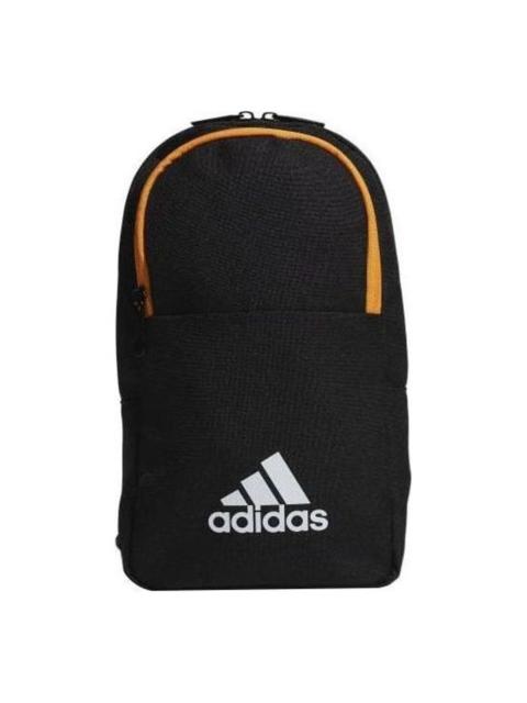adidas adidas Classic Essential Sling Bag 'Black Orange' HE2670