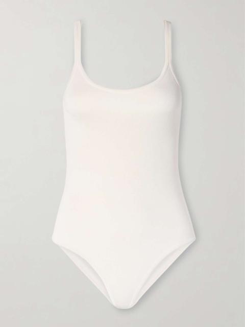 Anjea silk bodysuit Ivory