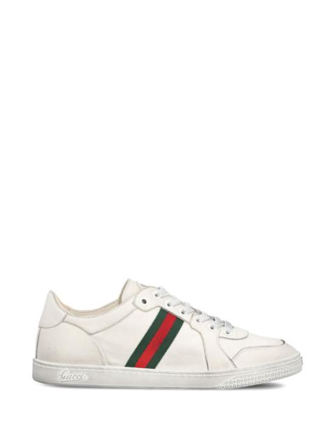 GUCCI Gucci Women Stretch Leather Sneakers