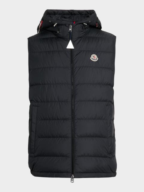 Moncler Men's Hooded Down Vest